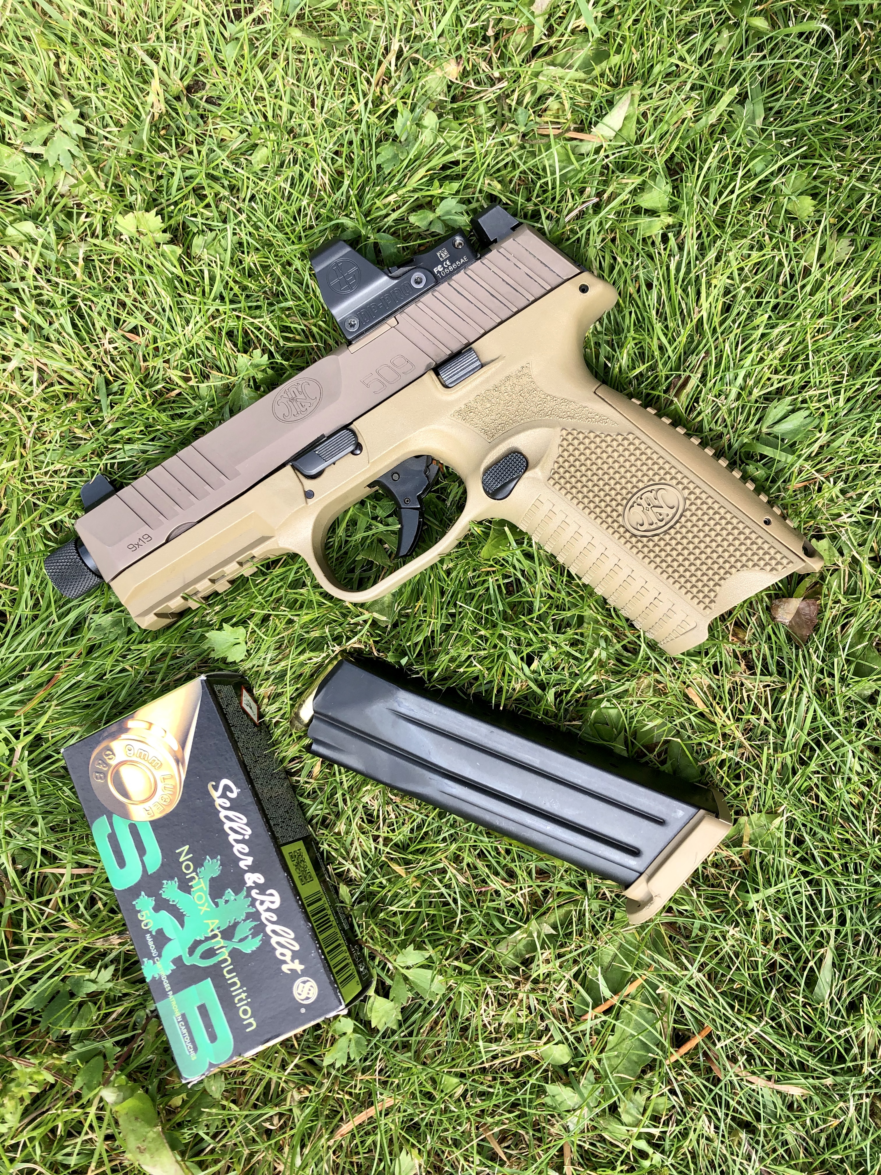 FN 509 tactical FDE APEX Trigger