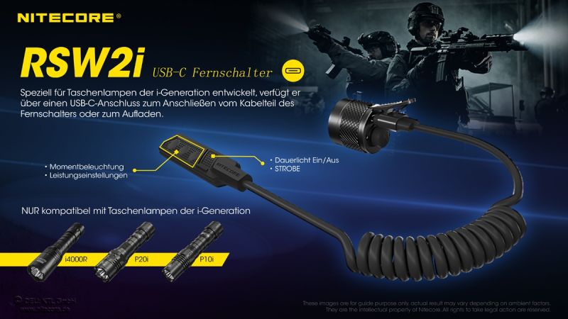 Nitecore Fernschalter RSW 2i
