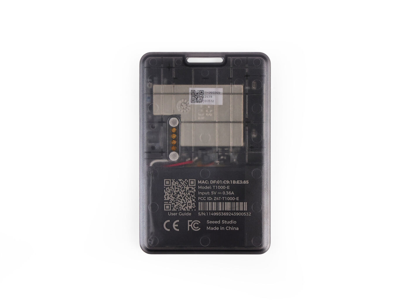 SenseCAP Card Tracker T1000-E für Meshtastic und MeshCore