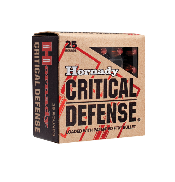 Hornady 40 S&W 165 gr FTX® Critical Defense®