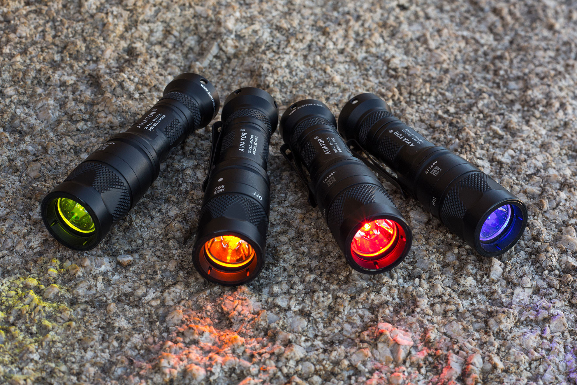 SureFire Aviator Dual-Output Multi-Spectrum LED Taschenlampe